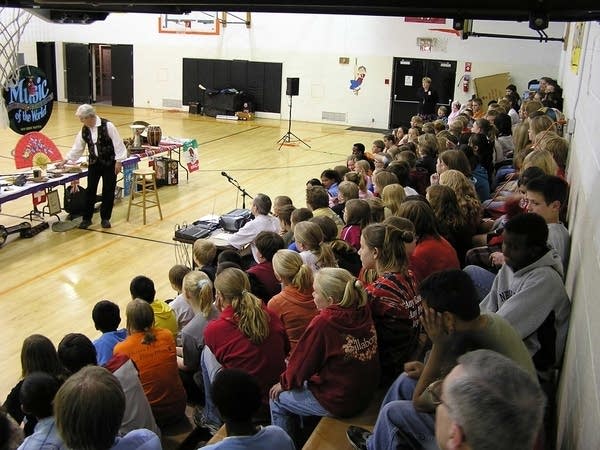 "Music of the World" program in gym