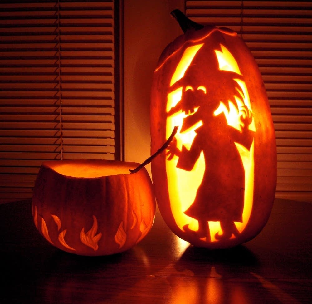 pumpkin carving ideas witch