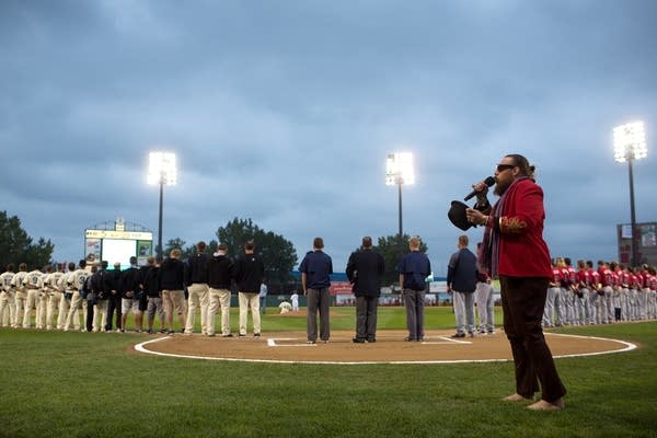 You're out! At St. Paul's Midway Stadium, the Saints end an era