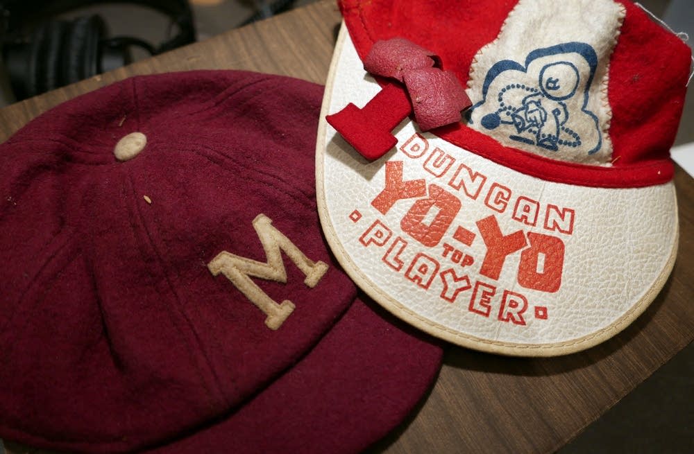 Marvin Anderson's college and prize beanies