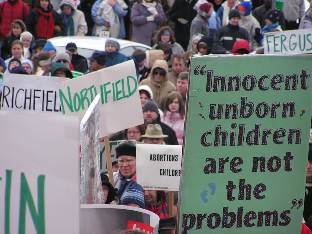 Abortion protest