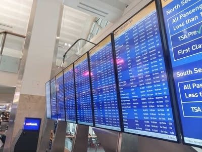 Some flights at MSP canceled on first day of government-mandated cutbacks