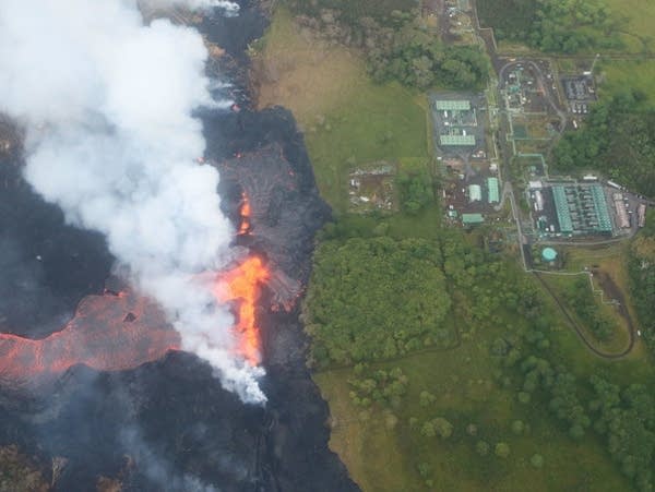 Kilauea's wrath threatens power plant — and Hawaii's most powerful industry