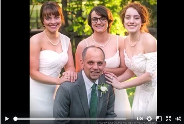 Army vet dying of cancer wanted to see his three daughters married