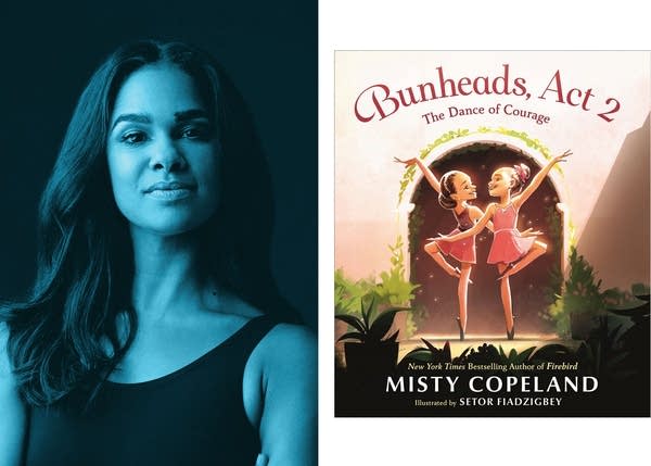 An author photo and book cover.