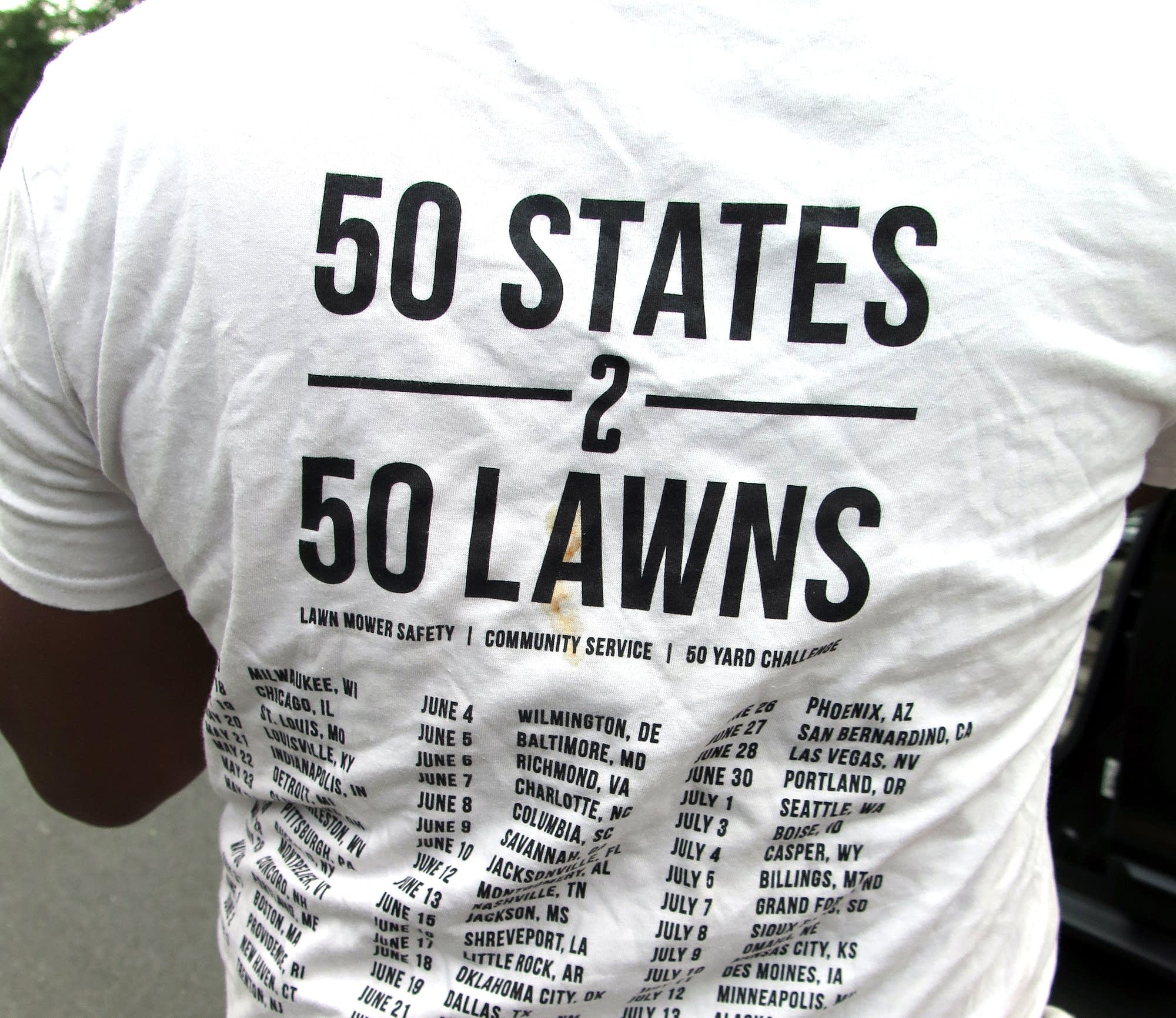 Rodney Smith founded a charity encouraging people to care for neighbors.