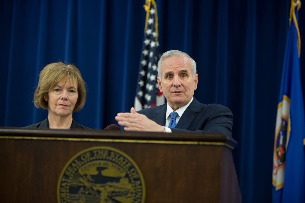 Governor Dayton and Lieutenant Governor Smith