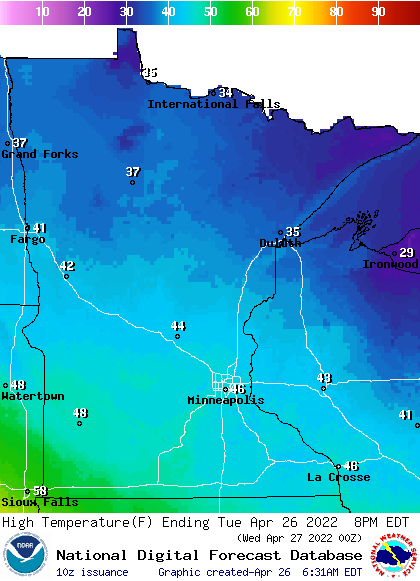 Gradual clearing Tuesday; more rain Thursday