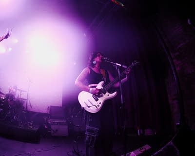 bugsy performing on stage