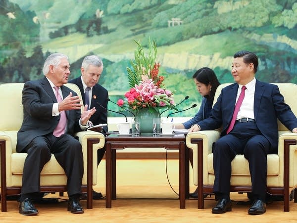 U.S. Secretary Of State Rex Tillerson visits China