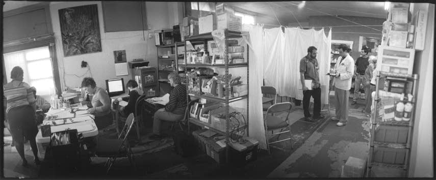 Setting up shop