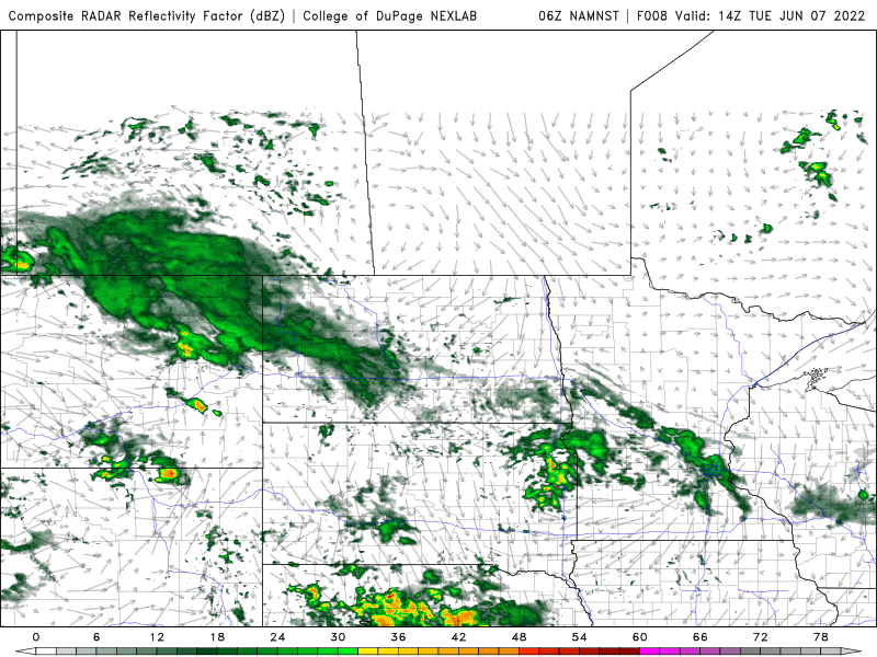precip TUE WED am