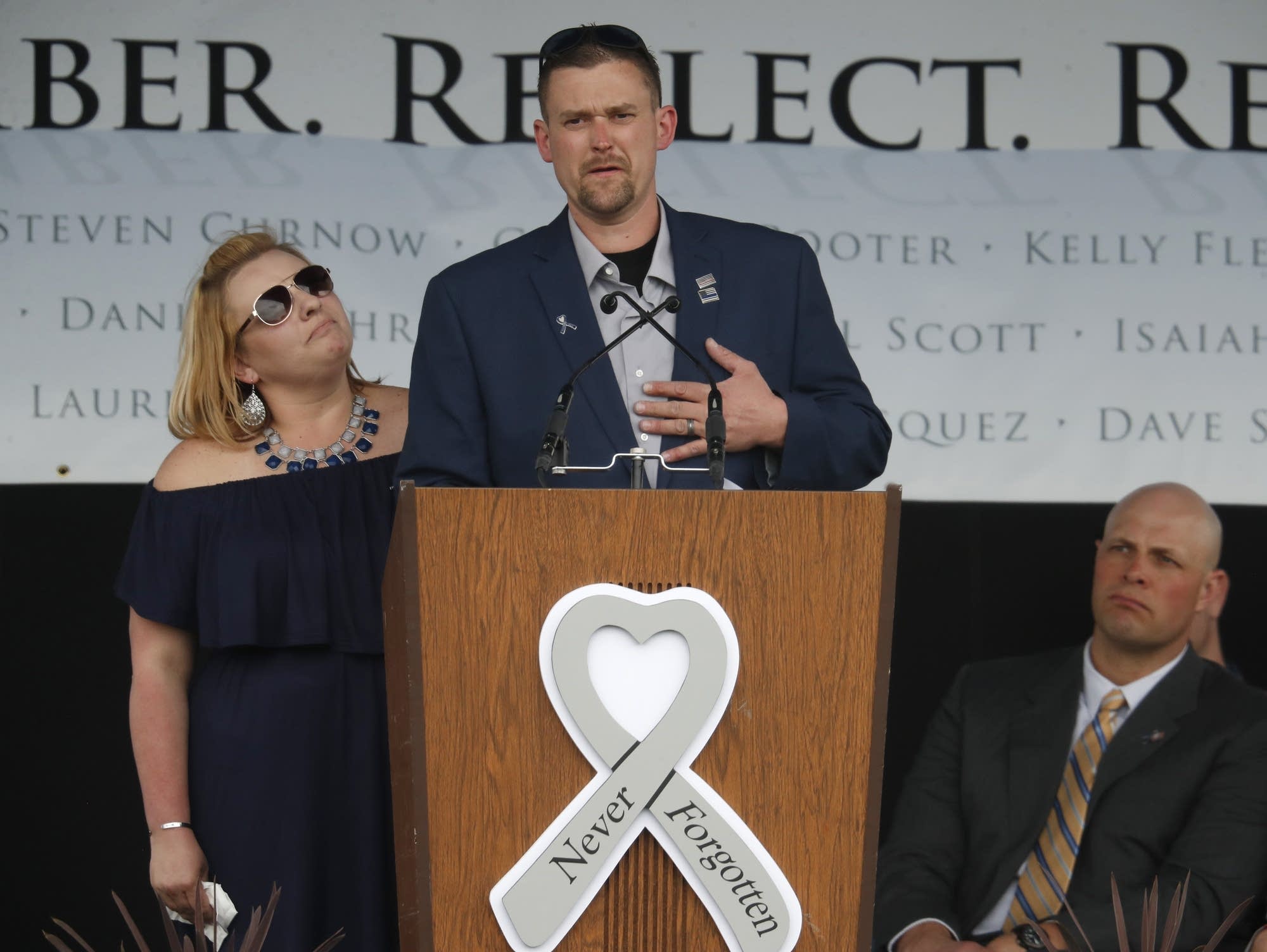 Sean Graves, who was shot during the attack at Columbine High School