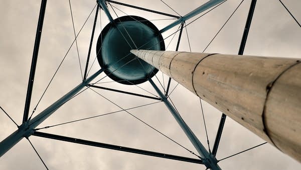 The water tower in Randall is 50 years old