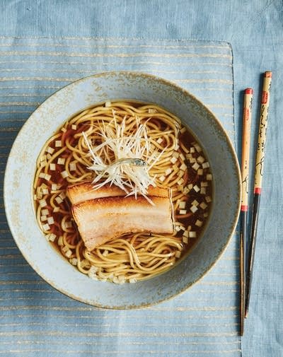 Pork, Chicken, and Niboshi Shoyu