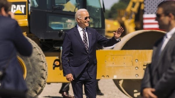 President Joe Biden visits the groundbreaking of a new Intel semiconductor plant in Johnstown, Ohio. It will take decades to see his industrial policies play out.