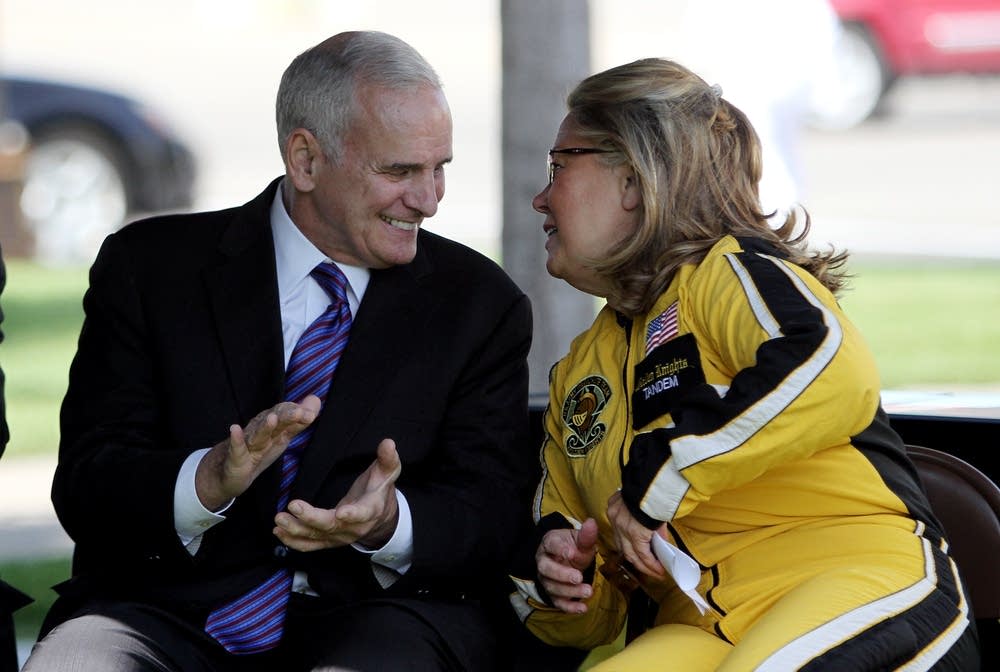 Joking with Governor