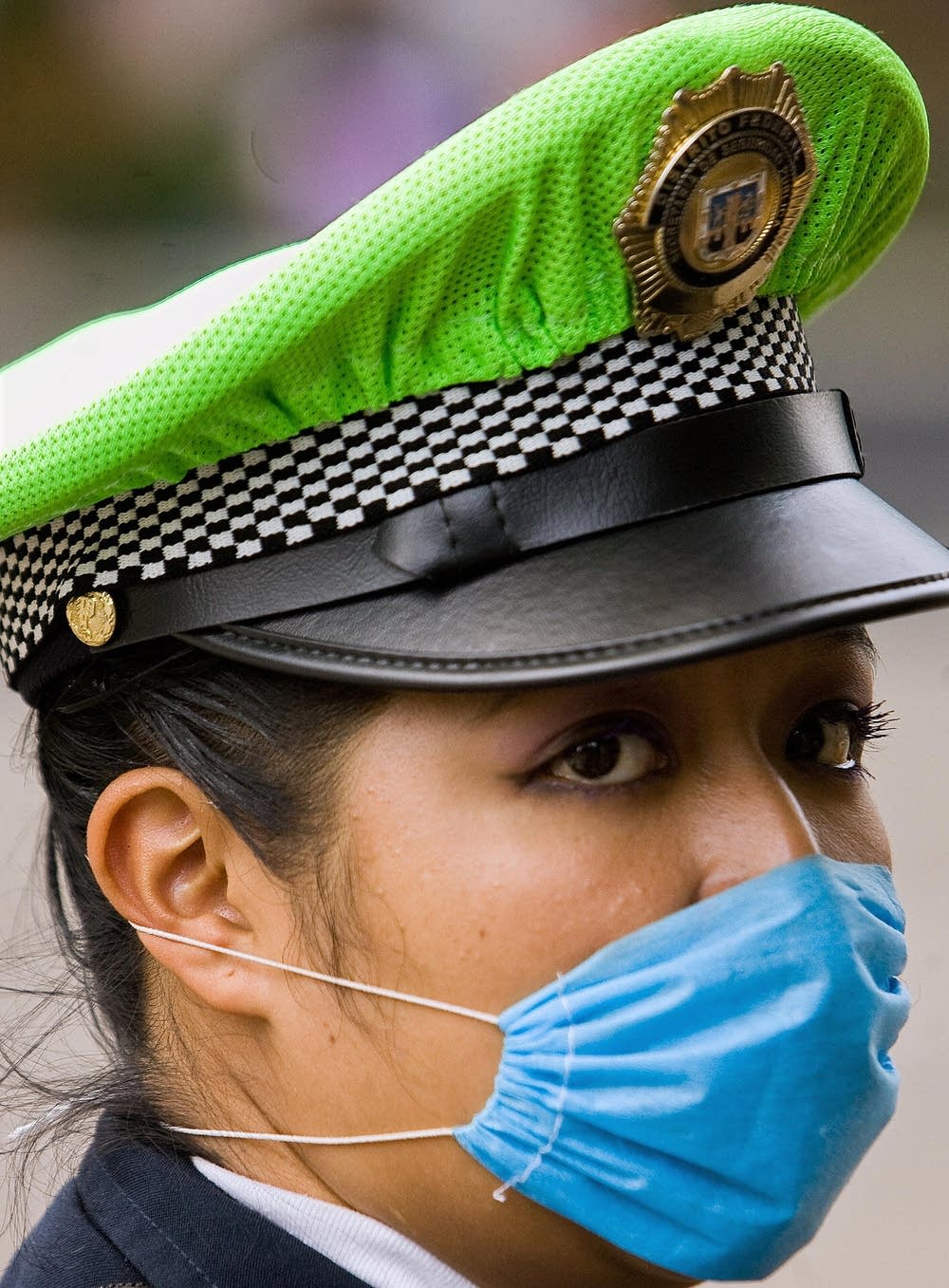 Mexican police officer