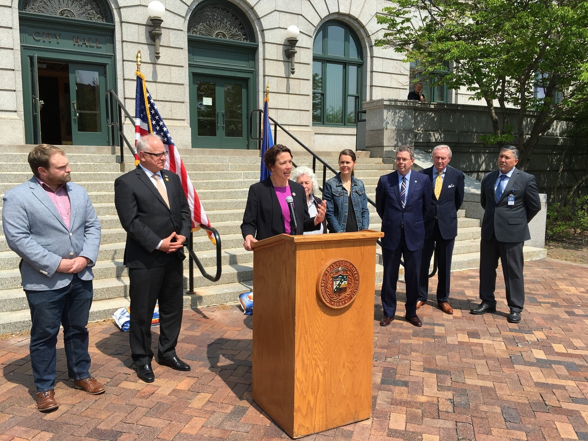 Duluth Mayor Emily Larson discusses the importance of the medical district