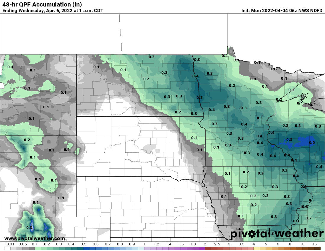 48 hour precip