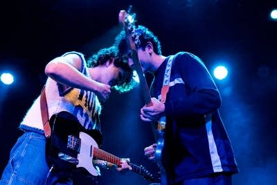 The Dalmatian Club performing on stage