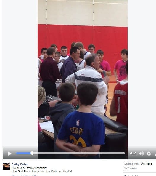 Coach calls timeout to unite town against cancer