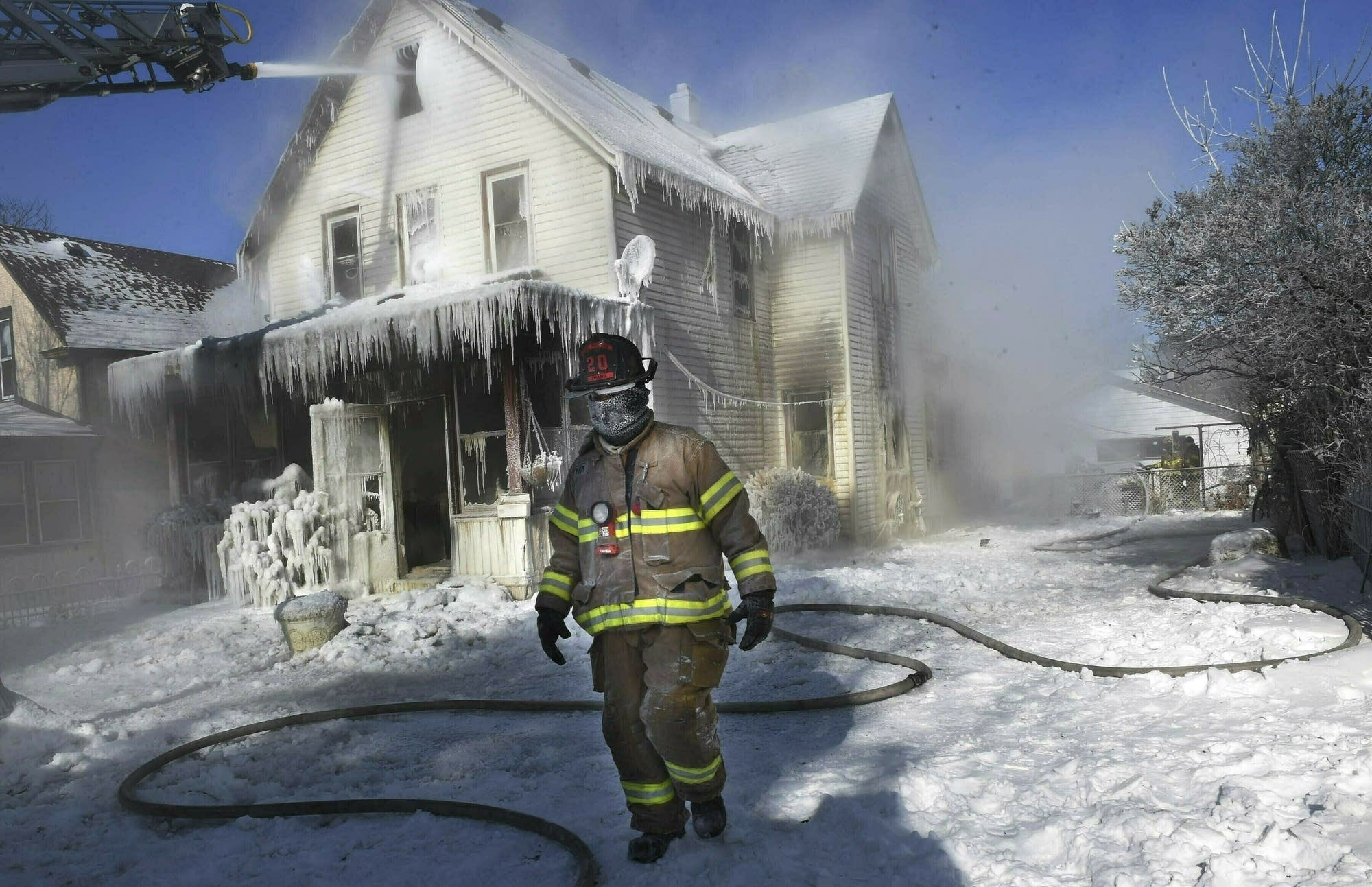 Triple the firefighters needed amid cold at St. Paul house fire MPR News