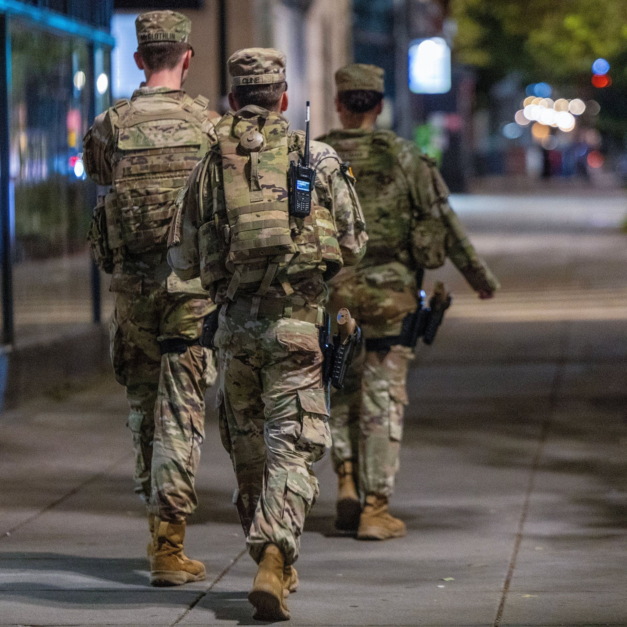 The politicization of the National Guard