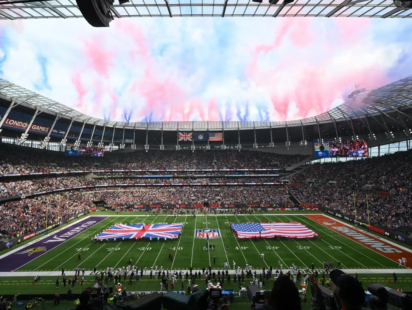 NFL fans delayed entering Tottenham stadium get Ticketmaster