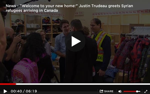 In welcoming refugees, Trudeau trumps U.S.