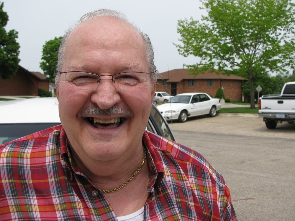 Retired pipefitter Richard Lowden