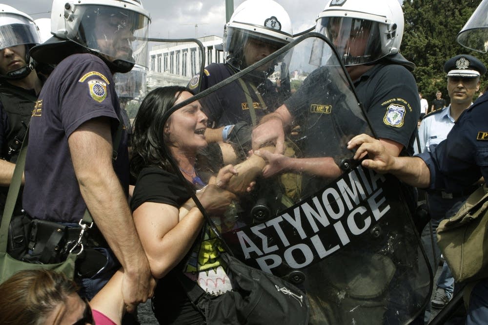 Greece demonstration
