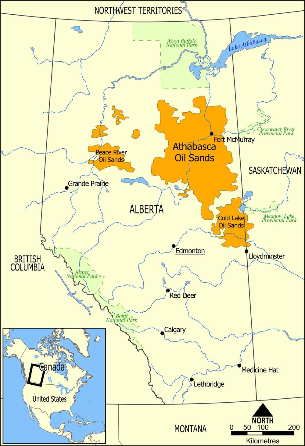 Alberta oil sands