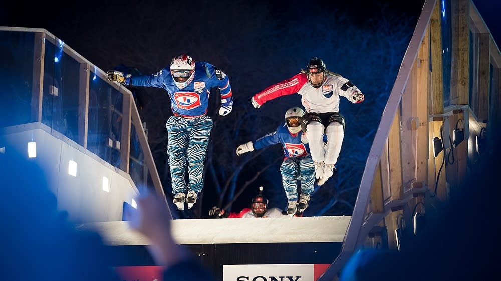 Red Bull 'Crashed Ice' races skate back to St. Paul MPR News