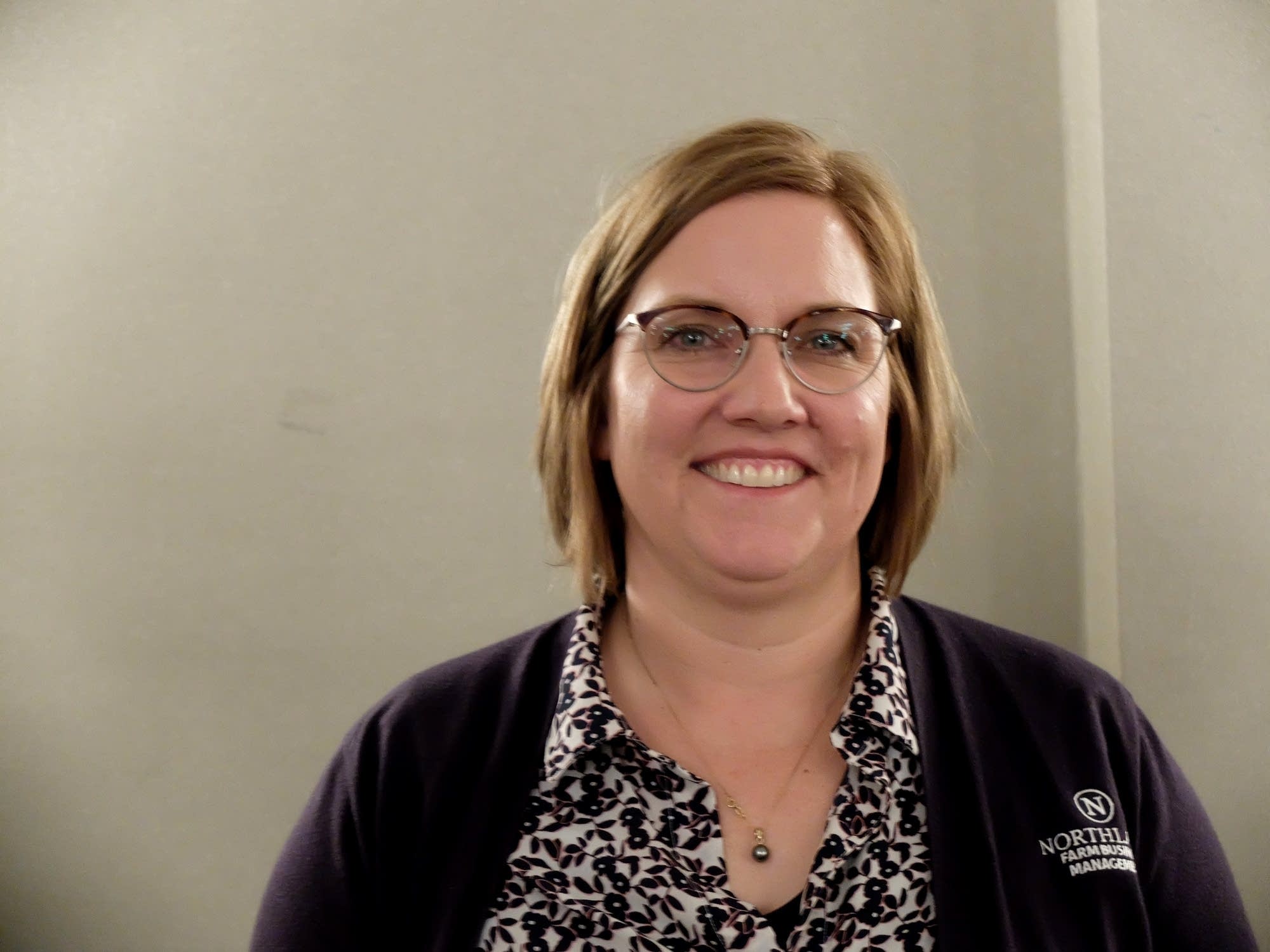 Betsy Jensen teaches farmers about finance