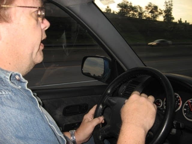 Driving over the new bridge