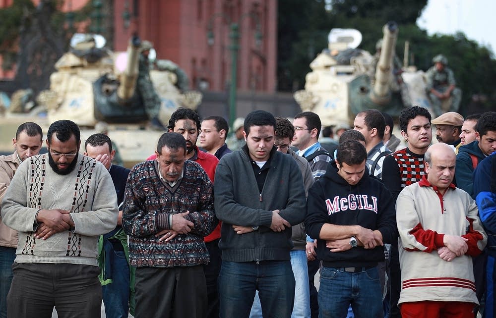 Egypt protesters