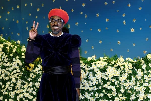 André 3000 attends the 2025 Met Gala Celebrating "Superfine: Tailoring Black Style" at Metropolitan Museum of Art on May 5, 2025, in New York City.