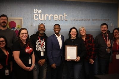 people posing for a photo