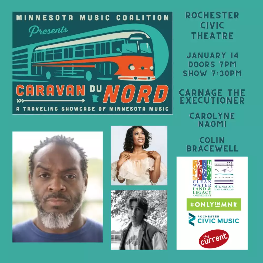 Caravan du Nord featuring Carnage the Executioner, Carolyne Naomi, and ...