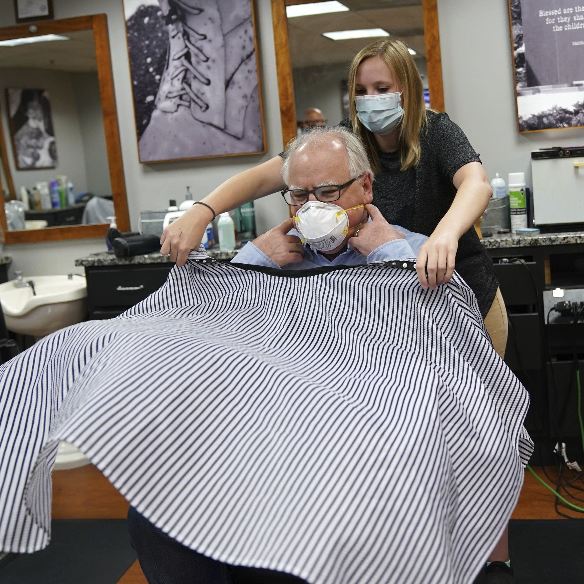 Minnesota's salons and barbershops have been open, but how's it going? |  MPR News