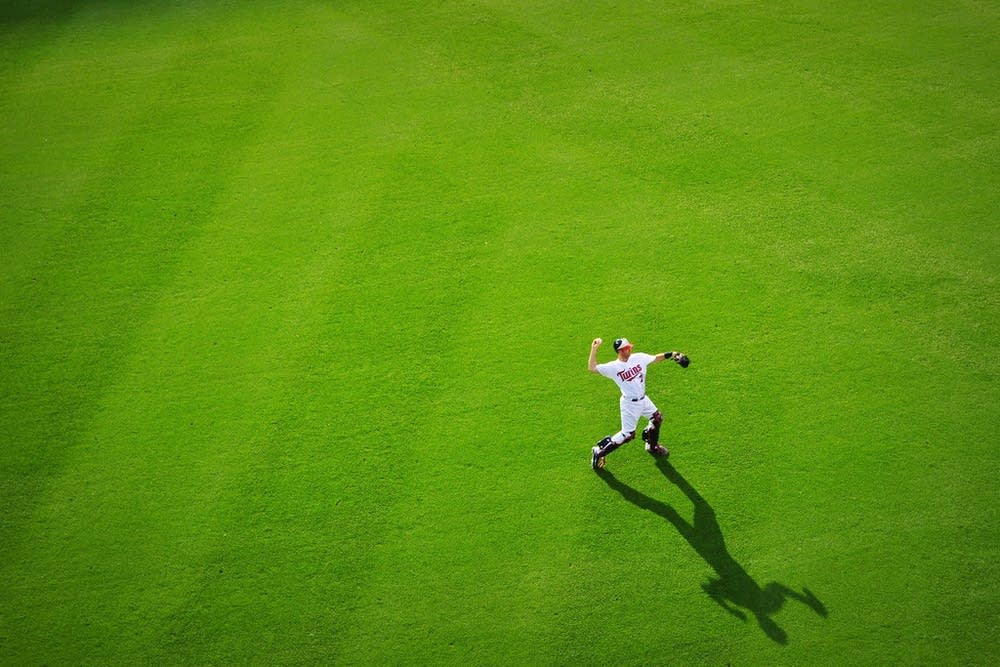 Joe Mauer at Target Field