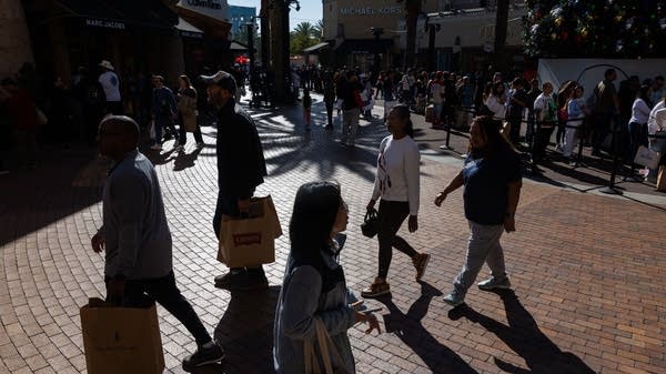 Where people think the economy might be headed can influence how they spend. 