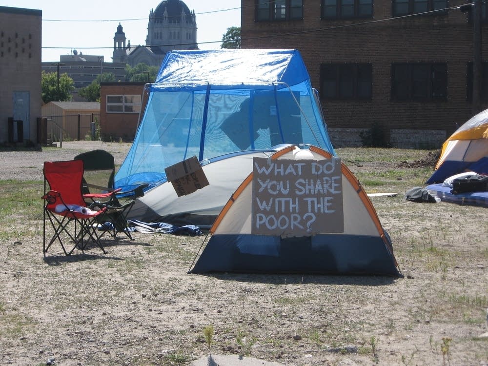 Poor people's camp