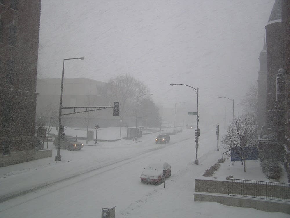 Snow in St. Paul