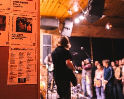 Ratboys performing on stage