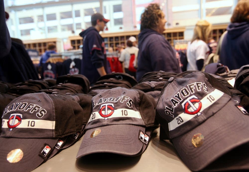 Twins playoff caps