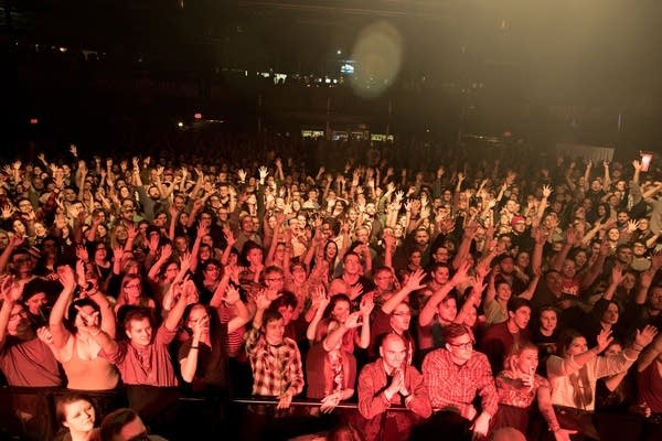 Audience at The Current's 10th Birthday Party