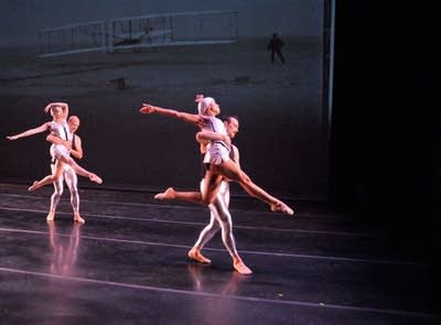 Penelope Freeh performs in Test Pilot