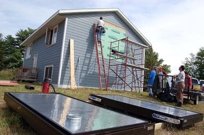 Installing solar panels